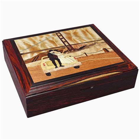 wood inlay jewelry box